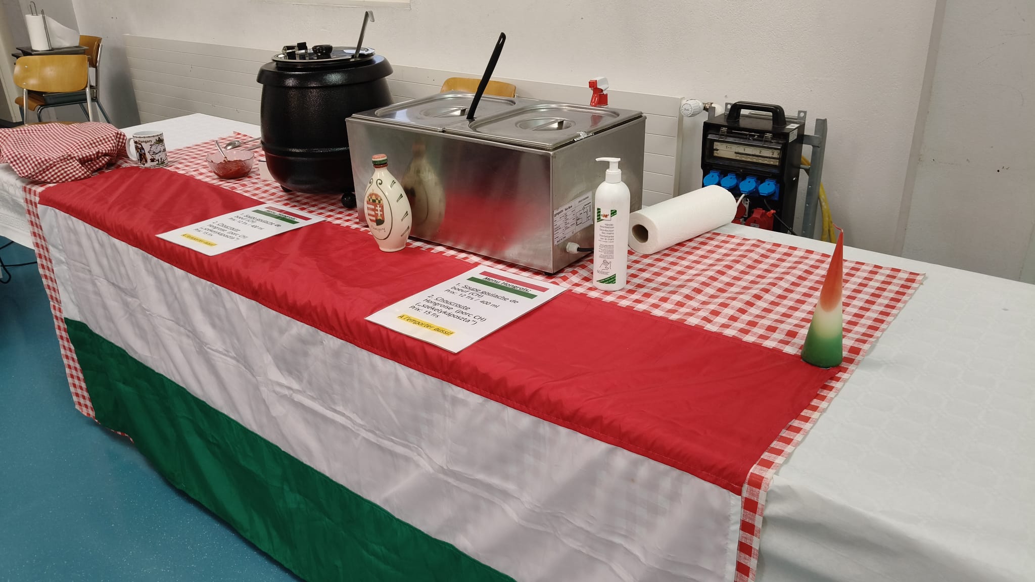 Petite Hanna catering rendezvényen